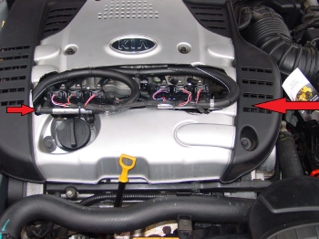 Injector Rails, 6 Zylinder